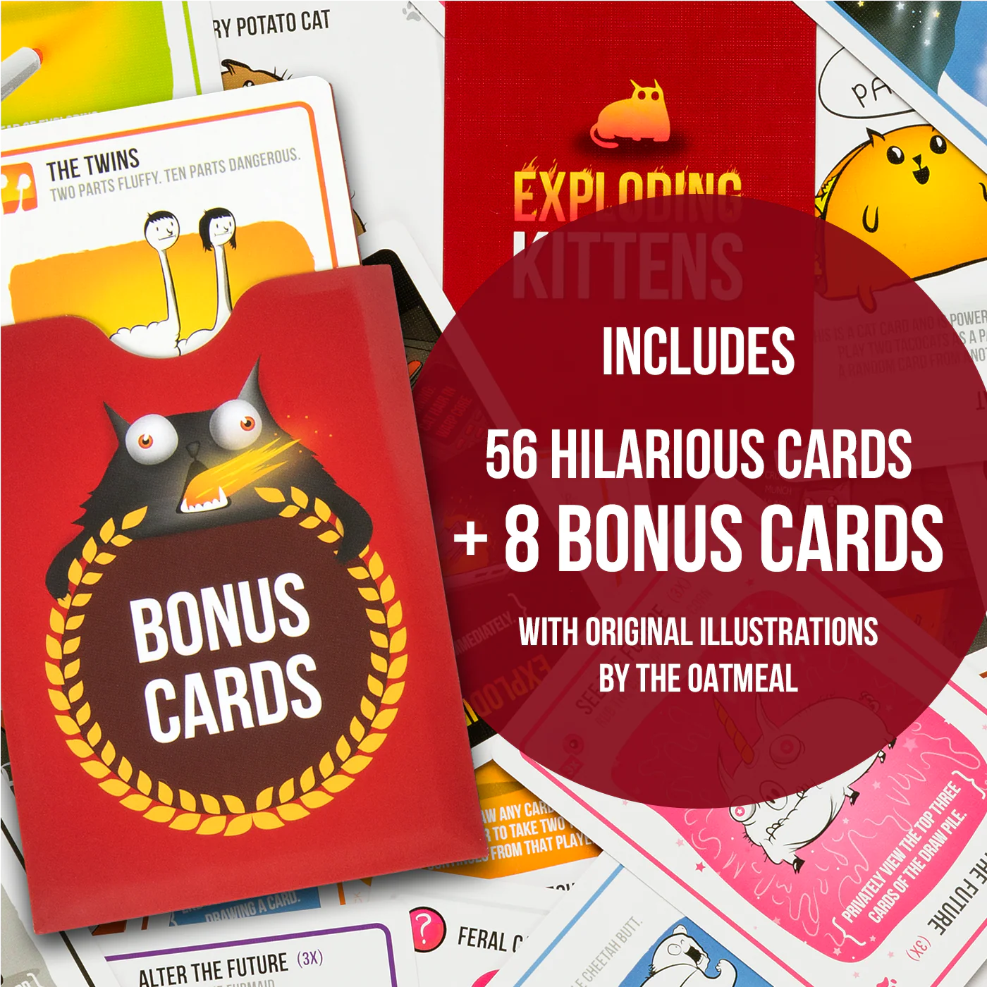 Exploding Kittens: Original Edition (10th Anniversary Tin Edition) - Image 3