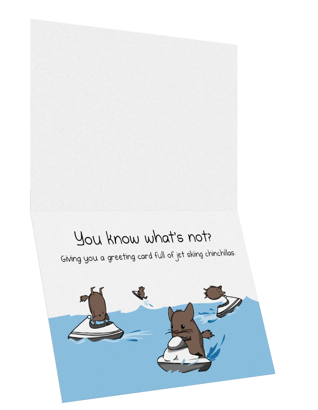 Chinchillas - Holiday Card - Image 3