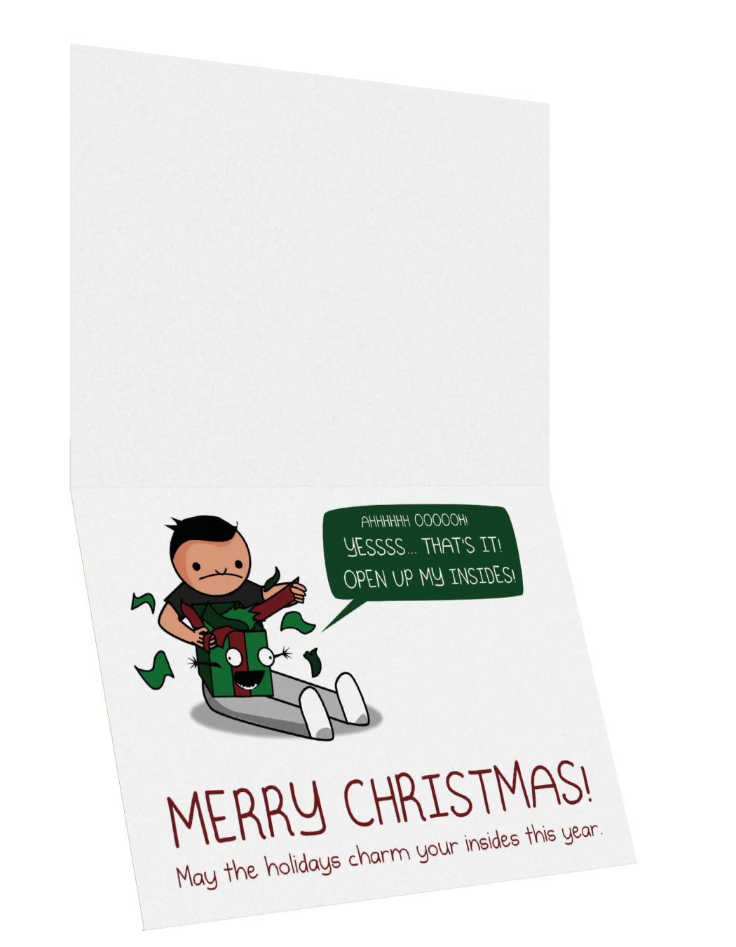 Creepy Present - Holiday Card - Image 3