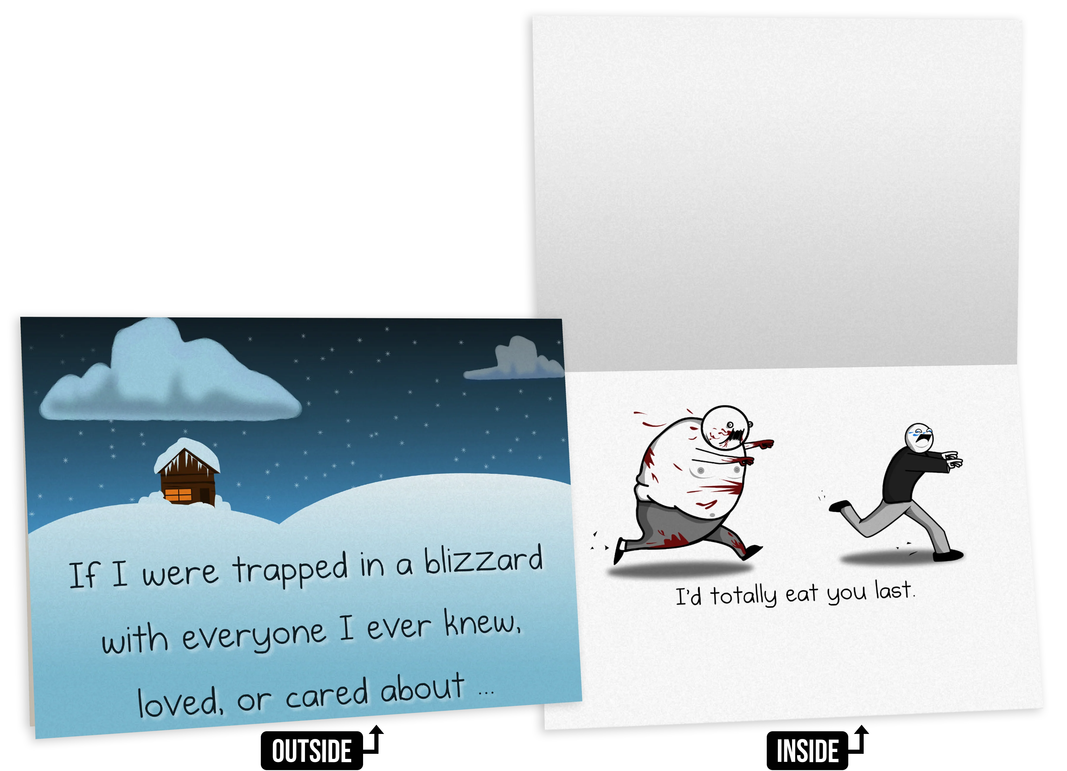 NSFW All Holiday Greeting Card Bundle - 8 pack - Image 3