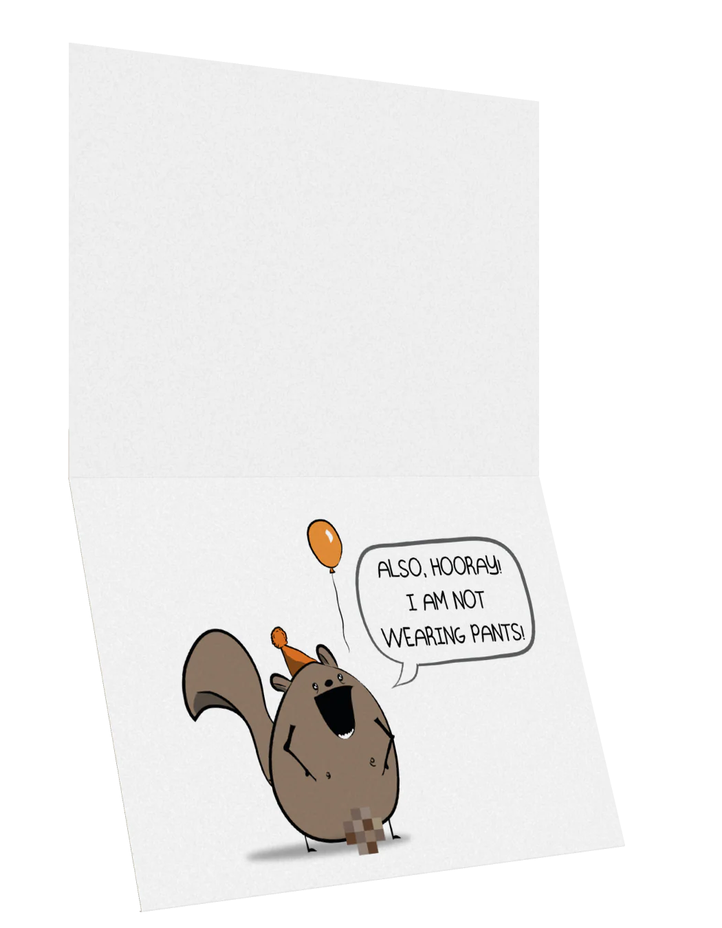 Chipmunk - NSFW Birthday Card - Image 3